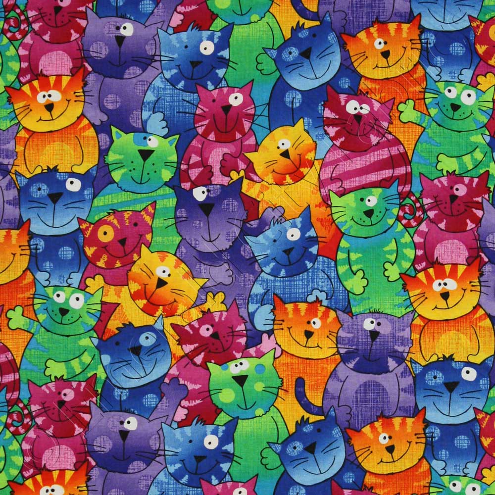 Timeless Treasures Fabric Timeless Treasures Cats and Dogs  - The Sewing Studio