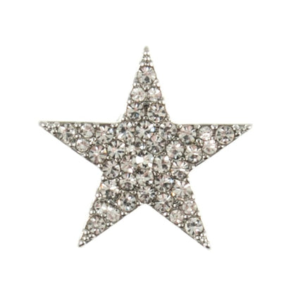 Trimits Buttons Christmas Button Diamante Star  - The Sewing Studio