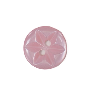 Trimits Buttons Pink Flower Button 18mm  - The Sewing Studio for sale UK - The Sewing Studio