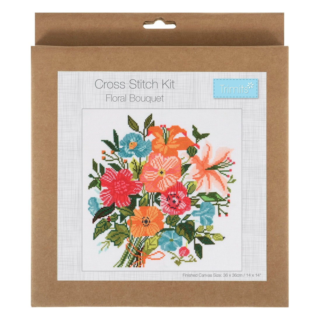 Trimits Cross Stitch Kits Cross Stitch Kit Floral Bouquet  - The Sewing Studio