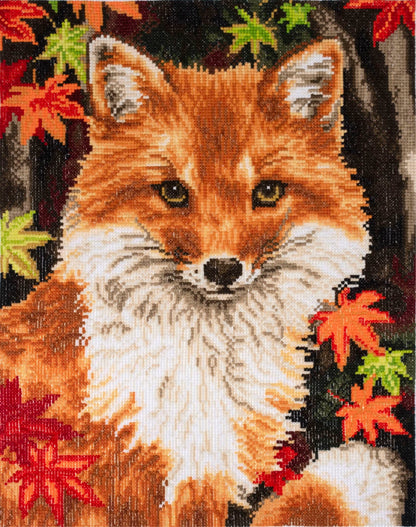 Trimits Cross Stitch Kits Cross Stitch Kit large Fox  - The Sewing Studio