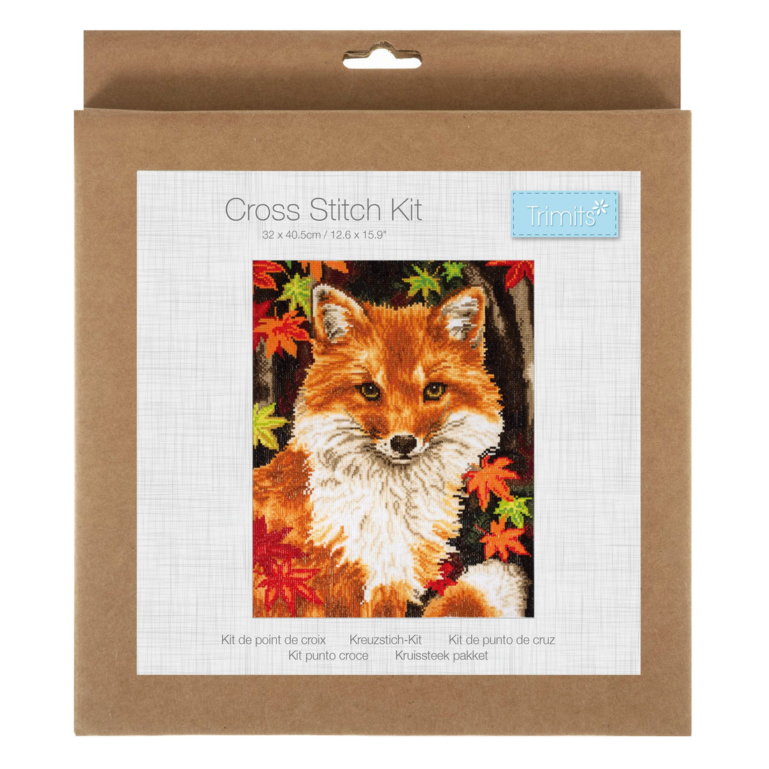 Trimits Cross Stitch Kits Cross Stitch Kit large Fox  - The Sewing Studio