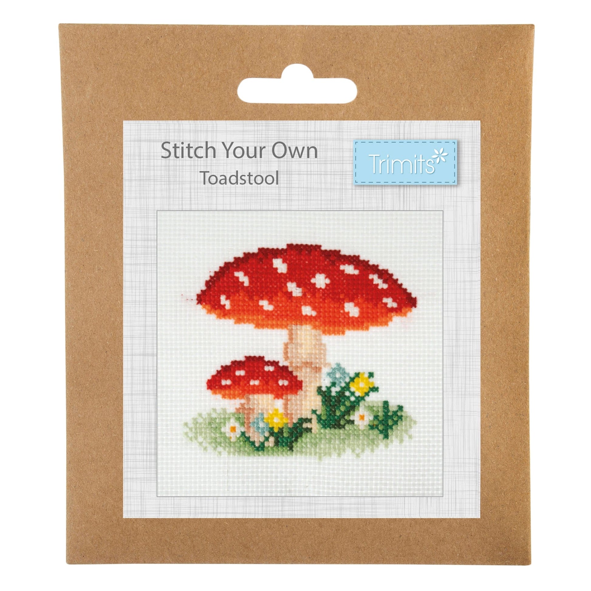 Trimits Cross Stitch Kits Cross Stitch Kit Toadstool  - The Sewing Studio