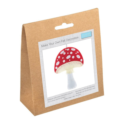 Trimits Felting Kits Felt Decoration Kit: Toadstool  - The Sewing Studio