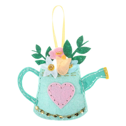 Trimits Felting Kits Felt Decoration Kit Watering Can  - The Sewing Studio