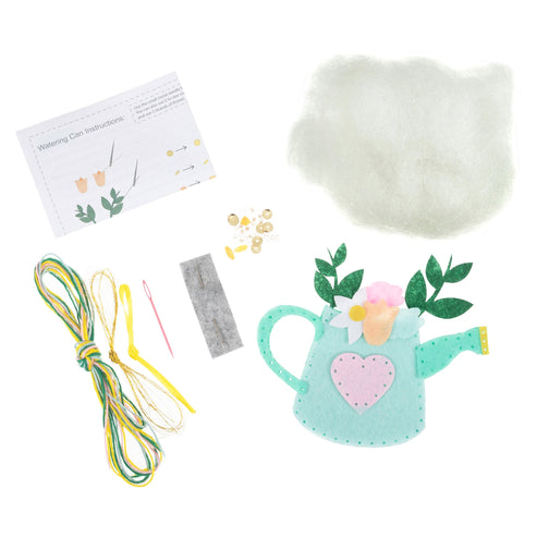 Trimits Felting Kits Felt Decoration Kit Watering Can  - The Sewing Studio