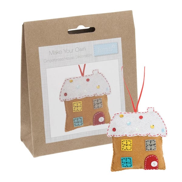 Trimits Felting Kits Felt Kit Gingerbread House  - The Sewing Studio