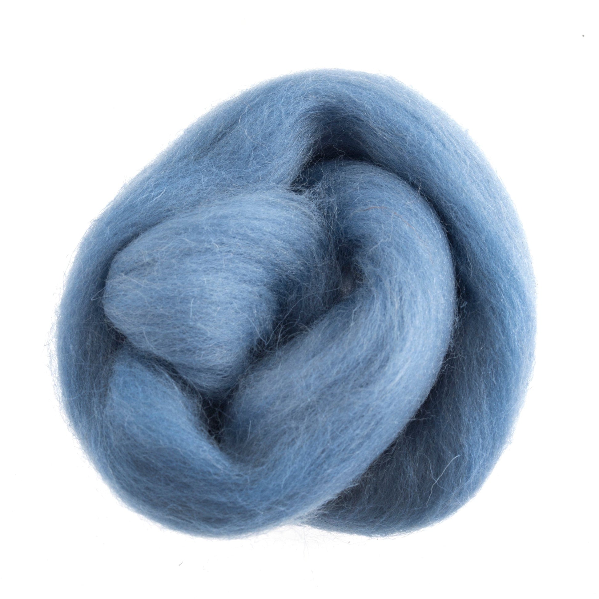 Trimits Felting Wool Natural Wool Roving, Light Blue, 10g Packet  - The Sewing Studio