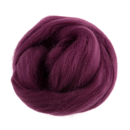 Trimits Felting Wool Natural Wool Roving, Mauve, 10g Packet  - The Sewing Studio