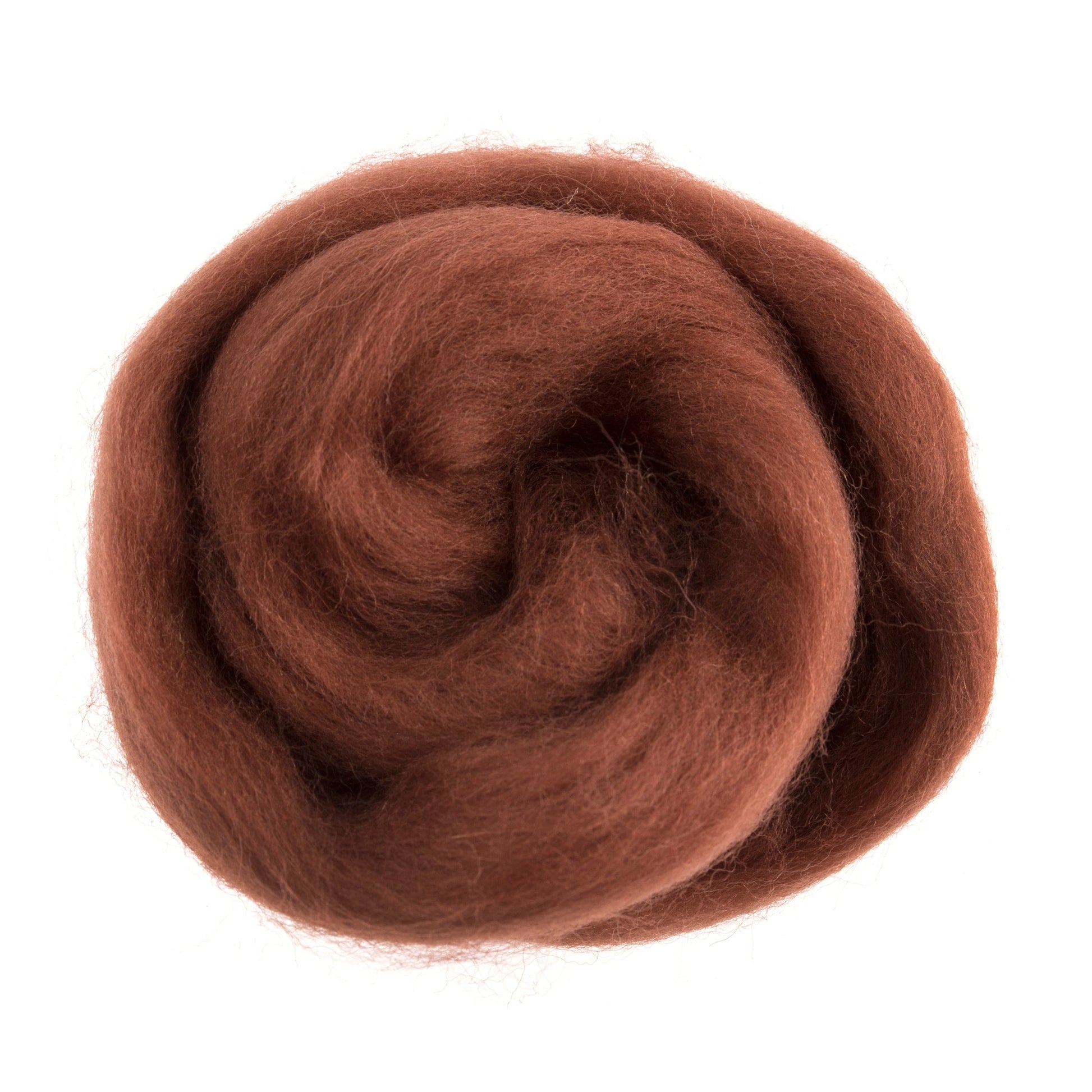 Trimits Felting Wool Natural Wool Roving, Sienna, 10g Packet  - The Sewing Studio