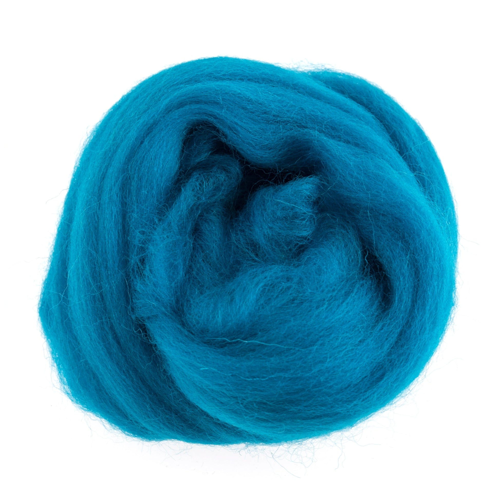 Trimits Felting Wool Natural Wool Roving, Turquoise, 10g Packet  - The Sewing Studio