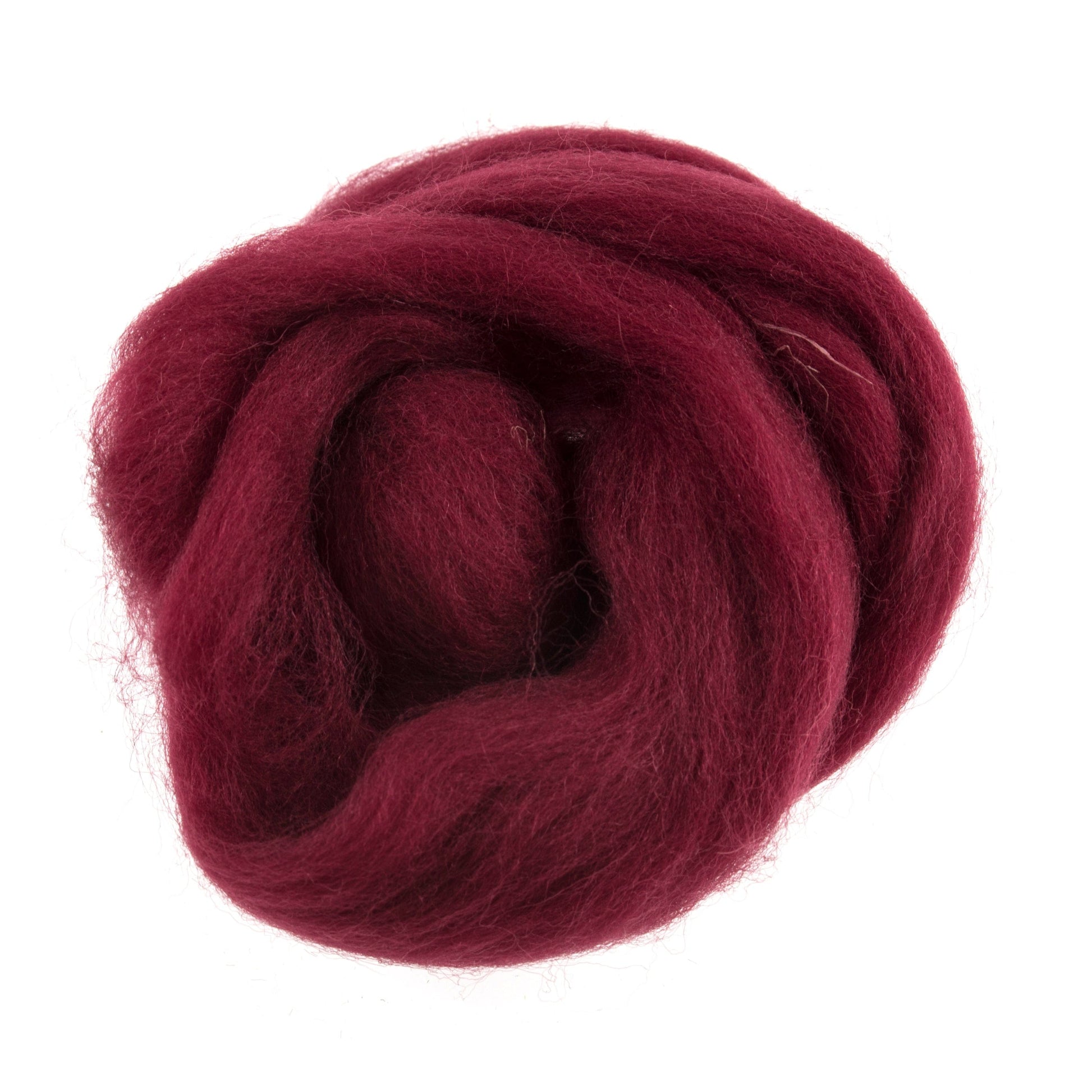 Trimits Felting Wool Natural Wool Roving, Wine, 10g Packet  - The Sewing Studio