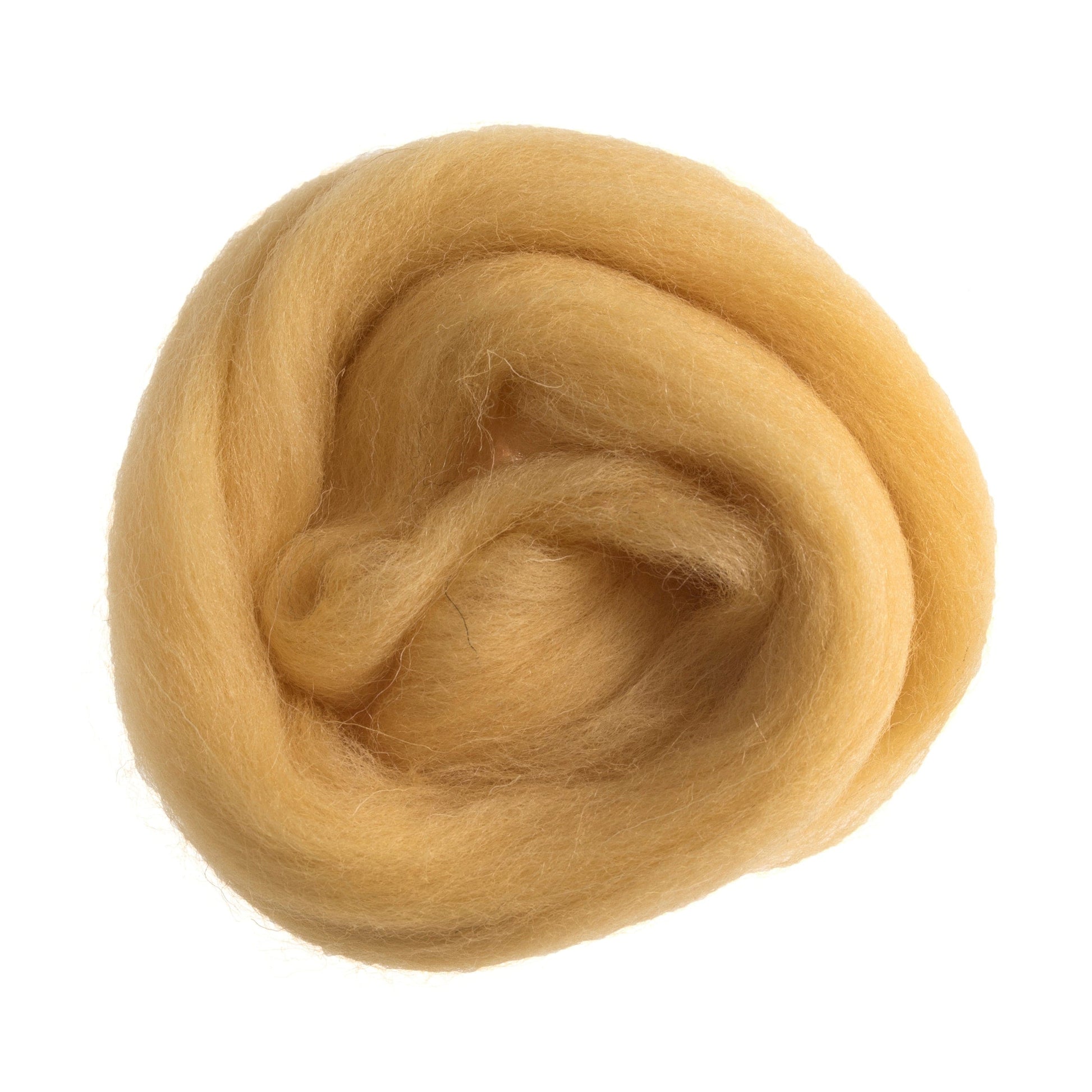 Trimits Felting Wool Natural Wool Roving, Yellow, 10g Packet  - The Sewing Studio