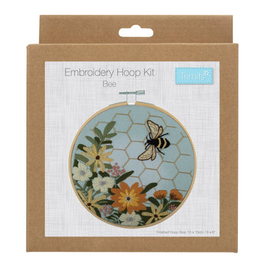 Trimits Sewing Kits Embroidery Hoop Kit Bee  - The Sewing Studio for sale UK - The Sewing Studio