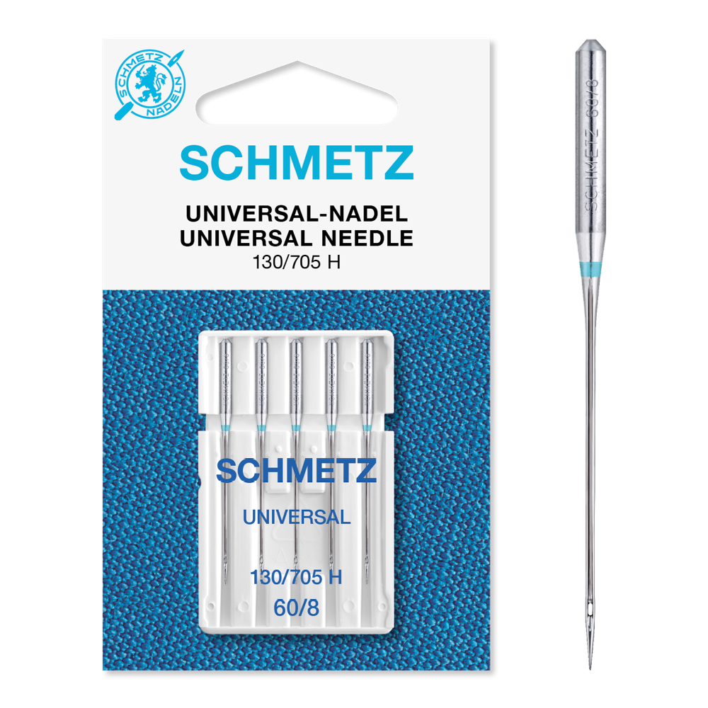 Schmetz Sewing Machine Needles Universal Size 60/8 Pack of 5