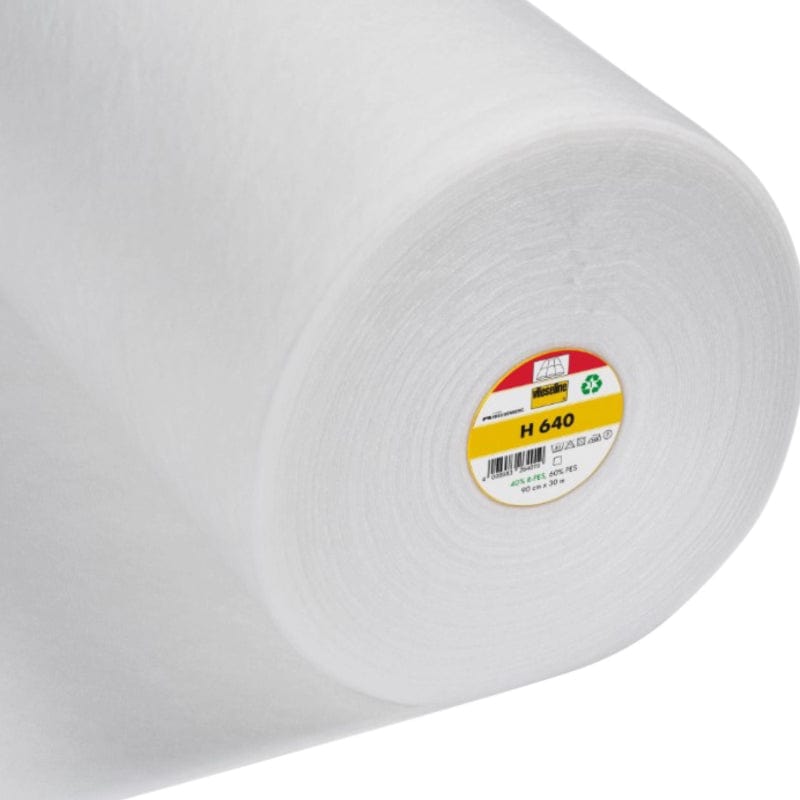 Vilene Interfacing Vilene Fusible Fleece: Medium Loft Volume: White Per 1/4 Metre  - The Sewing Studio