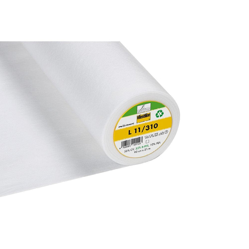 Vilene Interfacing Vilene Interfacing: Standard: Light: White: Sew-In. Price per 1/4 metre.  - The Sewing Studio