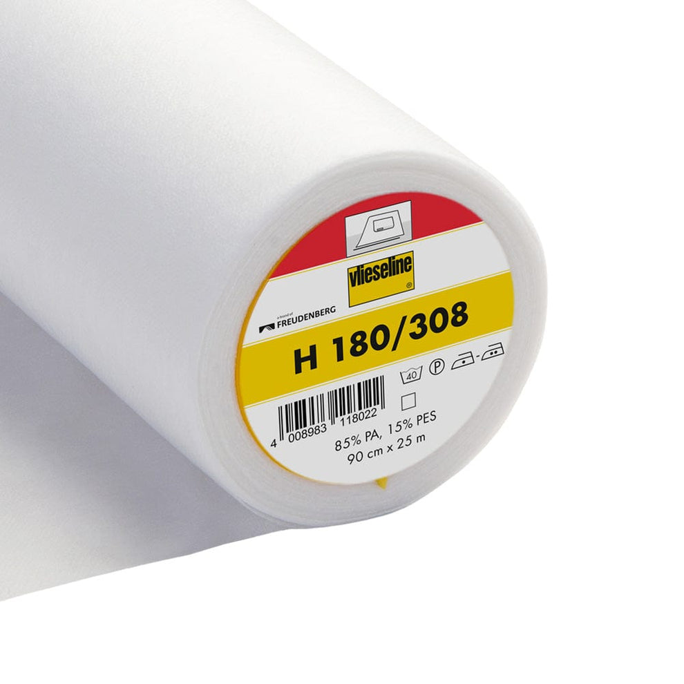 Vilene Interfacing Vilene Iron-On Interfacing Standard Light White Per 1/4 Metre  - The Sewing Studio