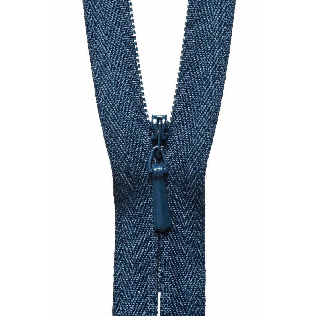 YKK Zips YKK Concealed Zip 20cm / 8 inch: Dark Navy (Colour 560)  - The Sewing Studio