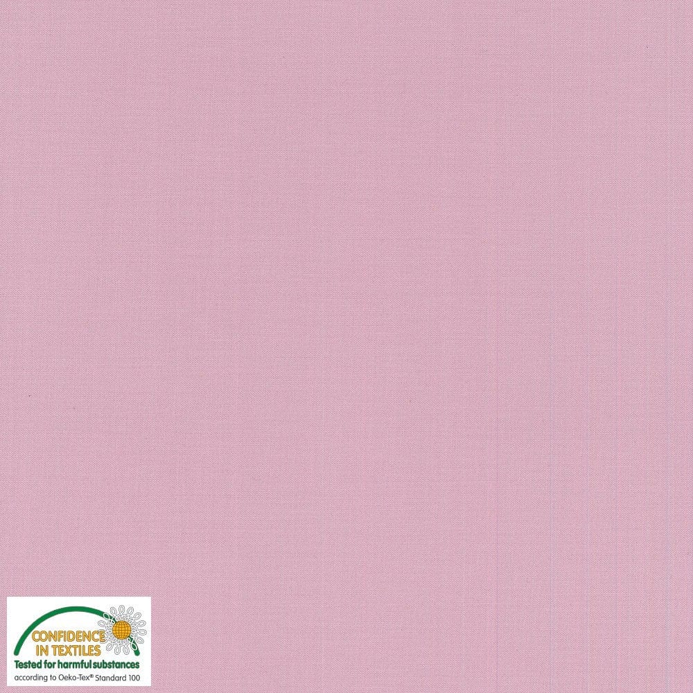 Plain Light Pink Patchwork Fabric 100% Cotton 60 Inch Wide