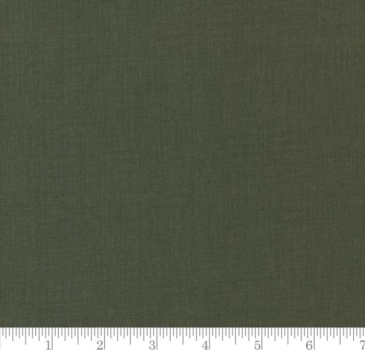 Moda Fabric French General Favourites Solid Fern
