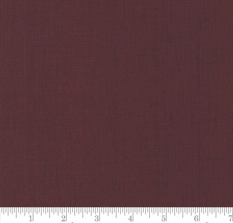 Moda Fabric French General Favourites Solid Bordeaux