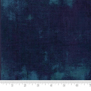 Moda Fabric Grunge Blue Steel