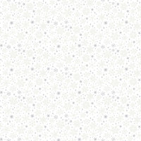 Makower Christmas Fabric Snowflake