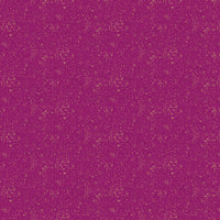 Makower Fabric Metallic Linen Texture Claret 2566 L