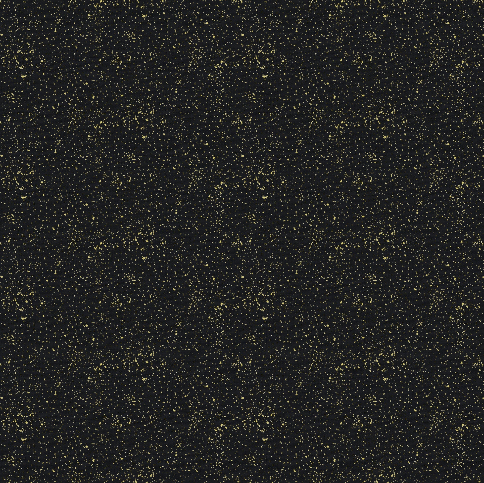 Makower Fabric Metallic Linen Texture Black 2566 X