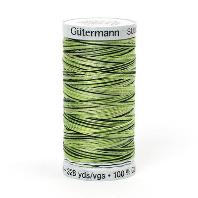 Gutermann Sulky Variegated Cotton Thread 30 300M Colour 4089