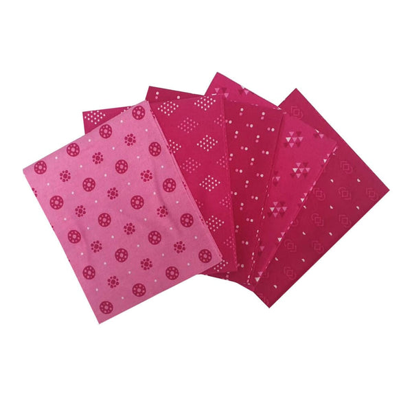 Essential Trend Pink Fat Quarter Pack