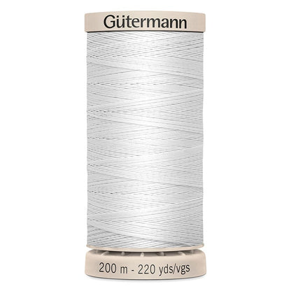 Gutermann Hand Quilting Thread 200M Colour 5709 (White)