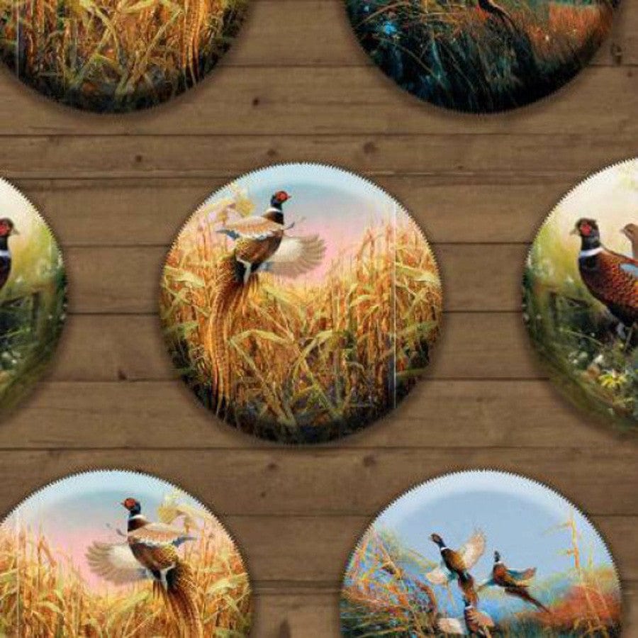 Nutex Fabric Pheasants Forever Brown