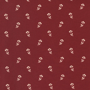 Moda Red And White Gatherings Fabric Carnation Burgundy 49193 15