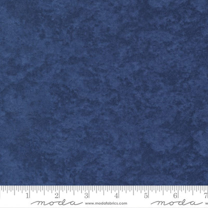 Moda Fabric Watermarks Marble Solid Indigo 6538 268 Ruler