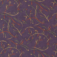 Moda Fabric Sunflower Garden Sunny Stems Purple 6894-14