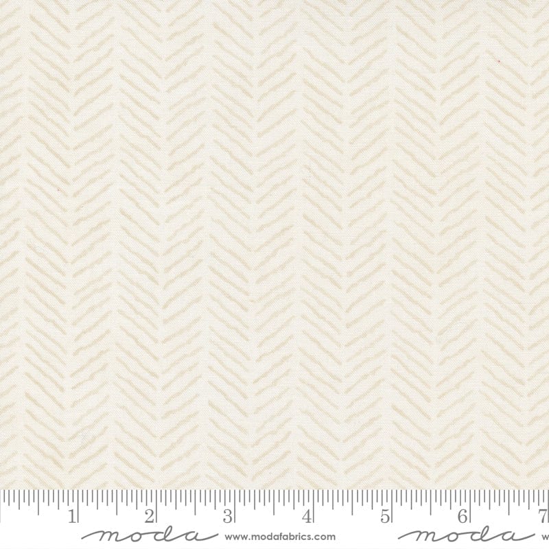 Moda Fabric Sunflower Garden Chevrons Porcelain 6896 11 Ruler