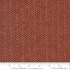 Moda Fabric Sunflower Garden Chevrons Rust 6896 13 Ruler