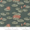 Moda Fabric Watermarks Lily Pads Tartan 6910 18 Ruler