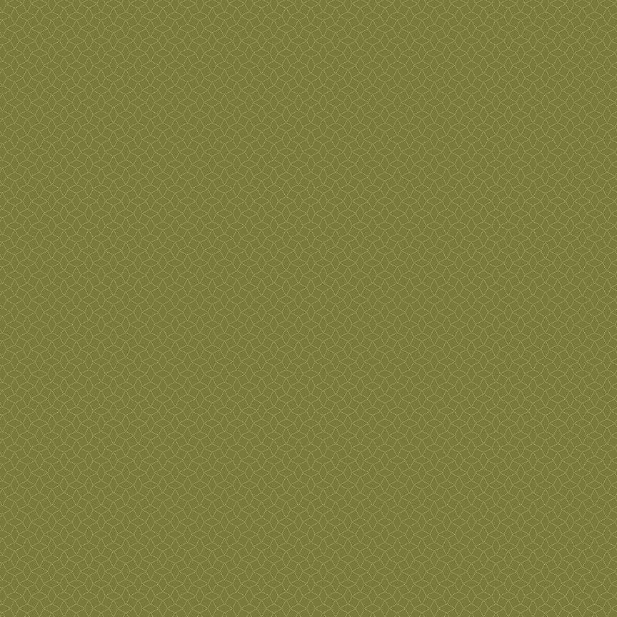 Makower Tonal Ditzy Fabric Forest 9742G