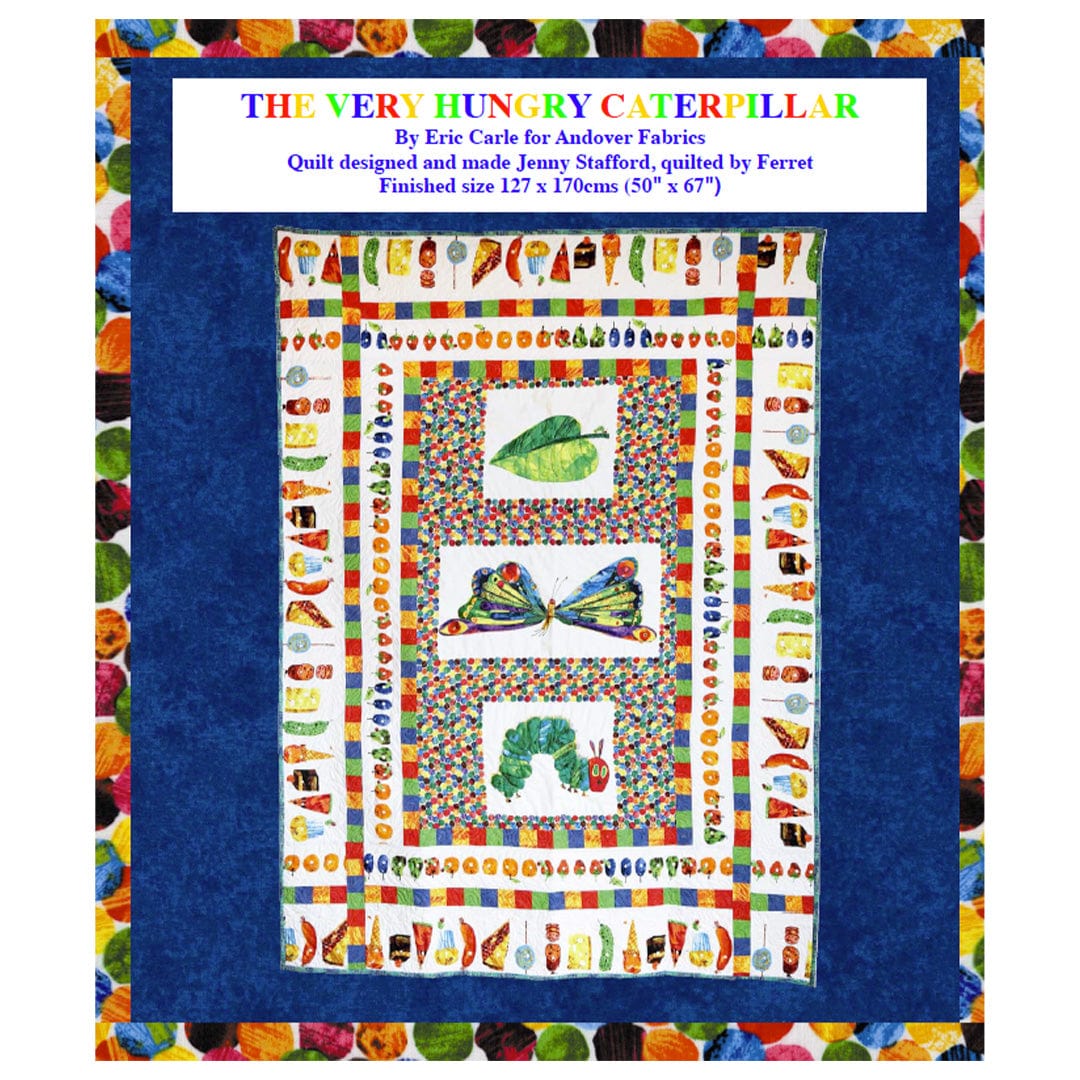 Free Pattern: The Very Hungry Caterpillar Quilt