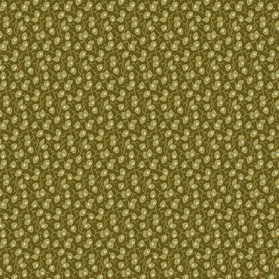 Makower Practical Magic Vine Green Fabric 2/284G