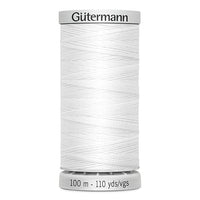 Gutermann Extra Strong Thread 100M Colour White