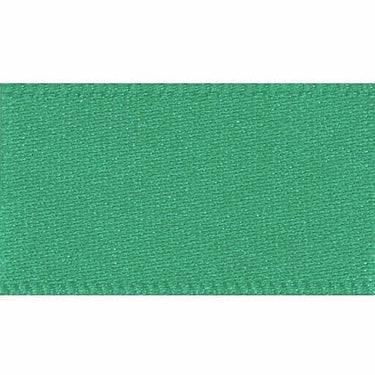 Berisfords Ribbon Double Faced Satin Ribbon Parakeet Green: 7mm wide. Price per metre.  - The Sewing Studio for sale UK - The Sewing Studio