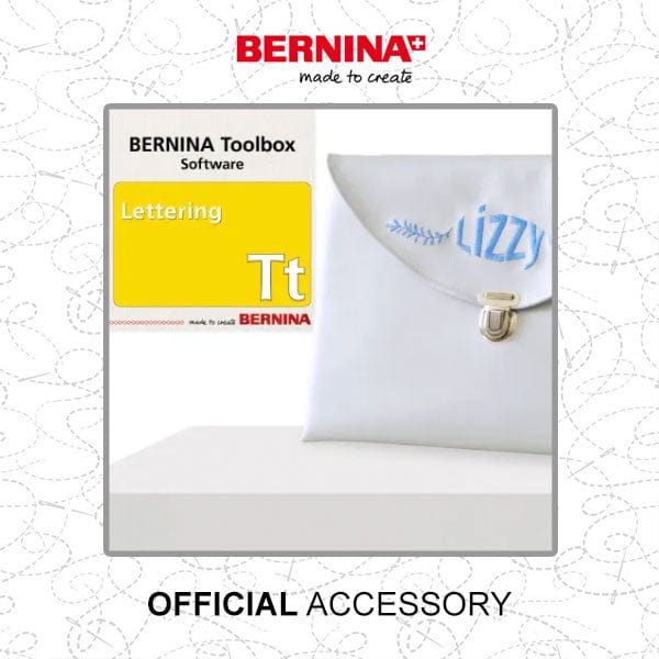 Bernette Sewing Machine Accessories Bernina/Bernette Toolbox Software - Lettering Module (G1 G3)  - The Sewing Studio