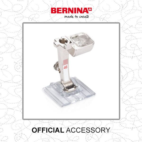 BERNINA Pintuck and Decorative-Stitch Foot with Clear Sole #46C