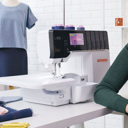 Bernina Sewing Machines Bernina L890 Overlocker & Coverstitch Machine  - The Sewing Studio