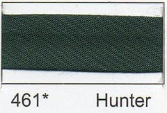 Polycotton Bias Binding: 2.5m x 25mm: Hunter