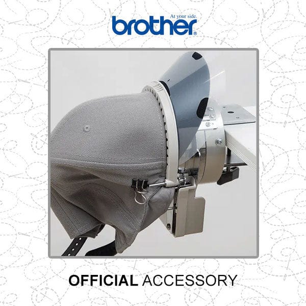 Brother Sewing Machine Accessories Brother Flat Brim Cap Frame and Driver Set PRCF5  - The Sewing Studio